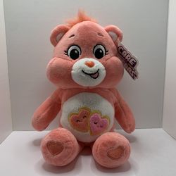 Care Bears Pink - 9" Bean Plush Stuffed - Love-A-Lot Bear Do What You Love! 2021