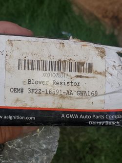 Blower Resistor Ford Trucks Brand New