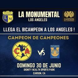 2 America Vs Tigre’s Tickets 