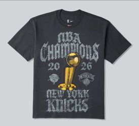 Nike New York Knicks 2026 NBA Finals Champions Authentic On Court T-shirt