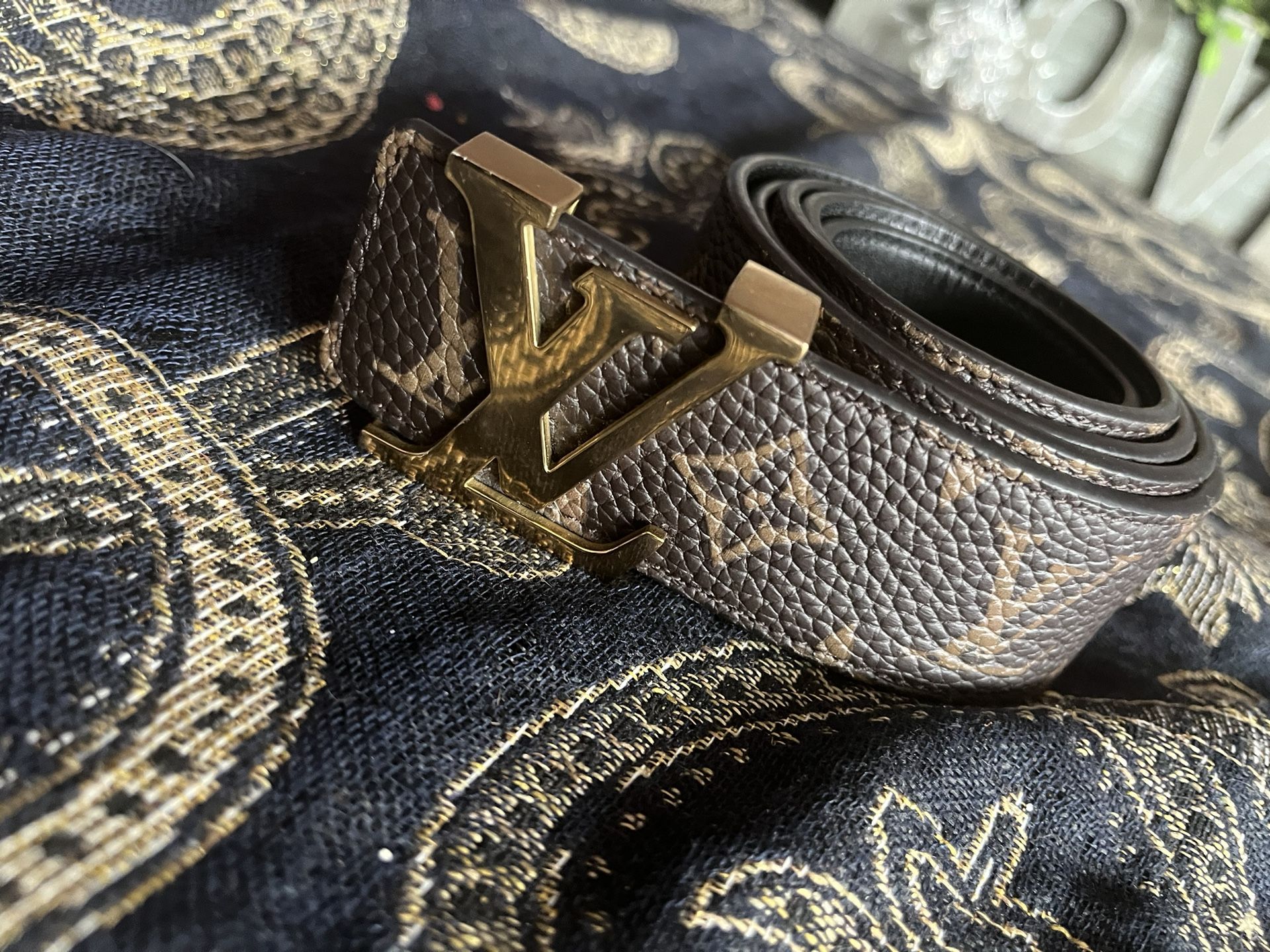 Louis Vuitton X Supreme Initiales Belt