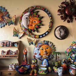 Macetas De Talavera Y Decoraciónes,diferentes Diseños Y Diferentes $$presios .