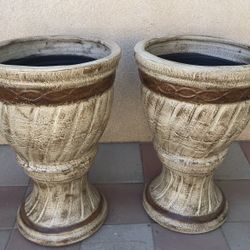 New Flower Pots Made Out Of Clay 