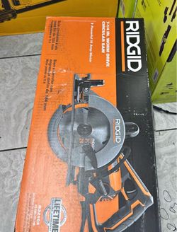 Ridgid 15amp 7-1/4 wormdrive framing circular saw