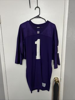 Russell NFL Minesota Vikings Warren Moon Sz 48 Purple Used