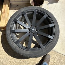 Black Rhino 24x10 Wheels & Tires!!!