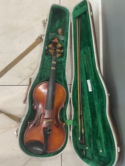 1964 Roth Shop HandMade Copy of Antonius Stradivarius Violin W Bow West Germany