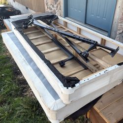 Frame and Box Spring for king size bed
