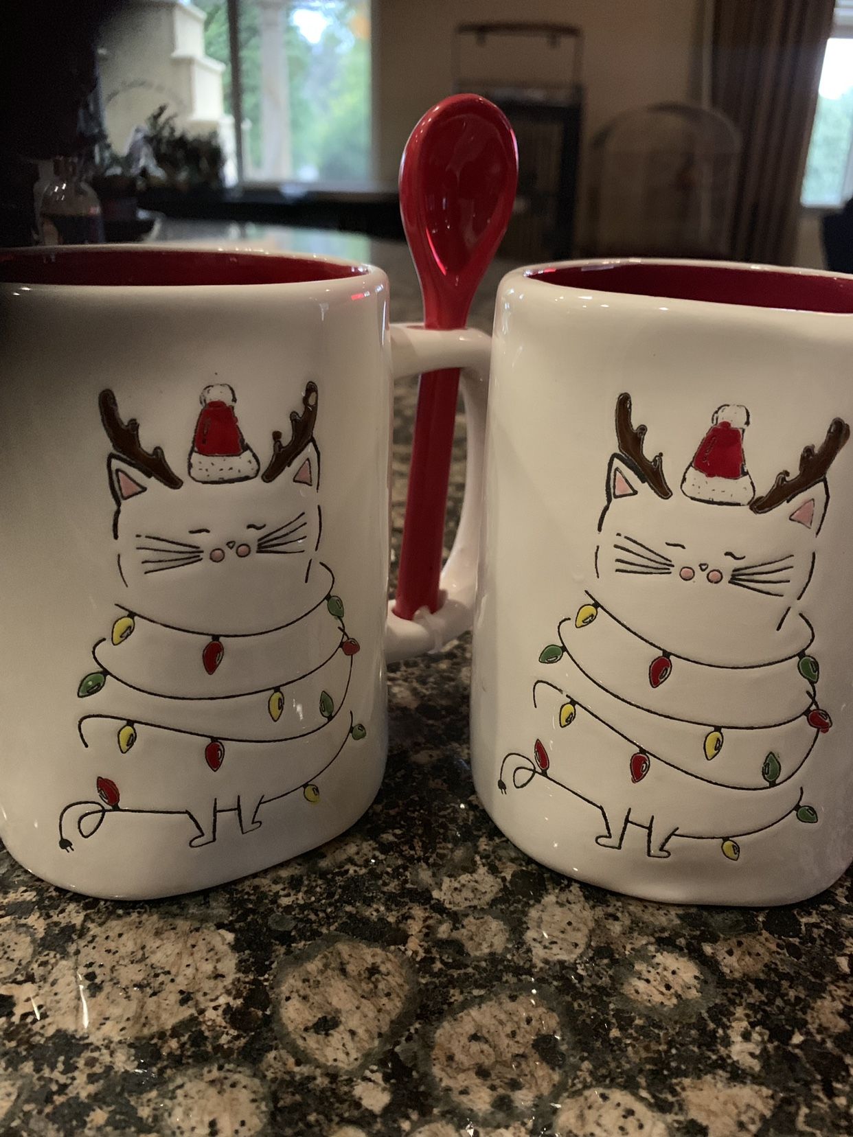 Two Brand New Christmas Mugs