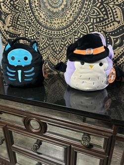 SquishMallows Halloween Baskets Stump & Holly 