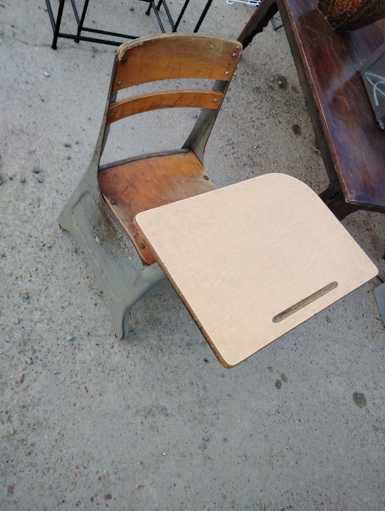 Antique Child's School Desk