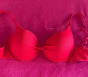 Women's red bikini top