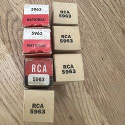 RCA 5963 Electron Tube ~ NOS in box, unused and untested (7)