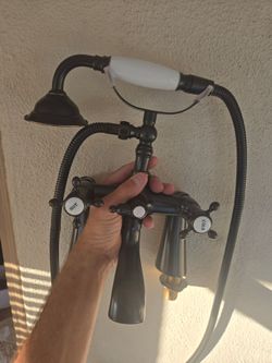 Outdoor shower valve