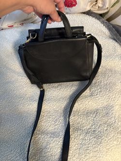 Kate Spade Black Pebble Leather Crossbody Shoulder Bag Purse 