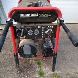 Porter Cable 7500watt Generator 