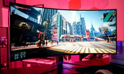45-Inch UltraGear 1440p 240 Hz OLED Curved Gaming Monitor