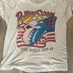 Vintage Rolling Stones Concert Tees