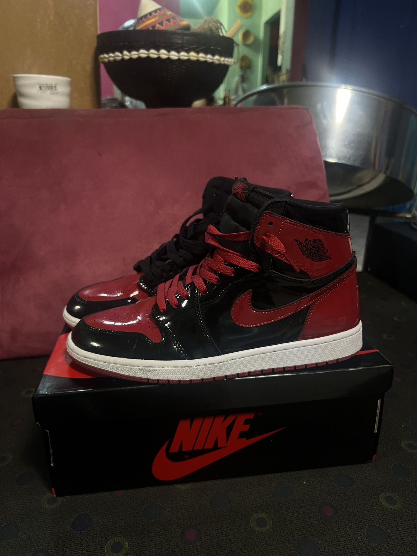 Jordan 1 Patent Bred size 12