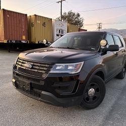 2018 Ford Explorer Utility Police Interceptor One Owner 