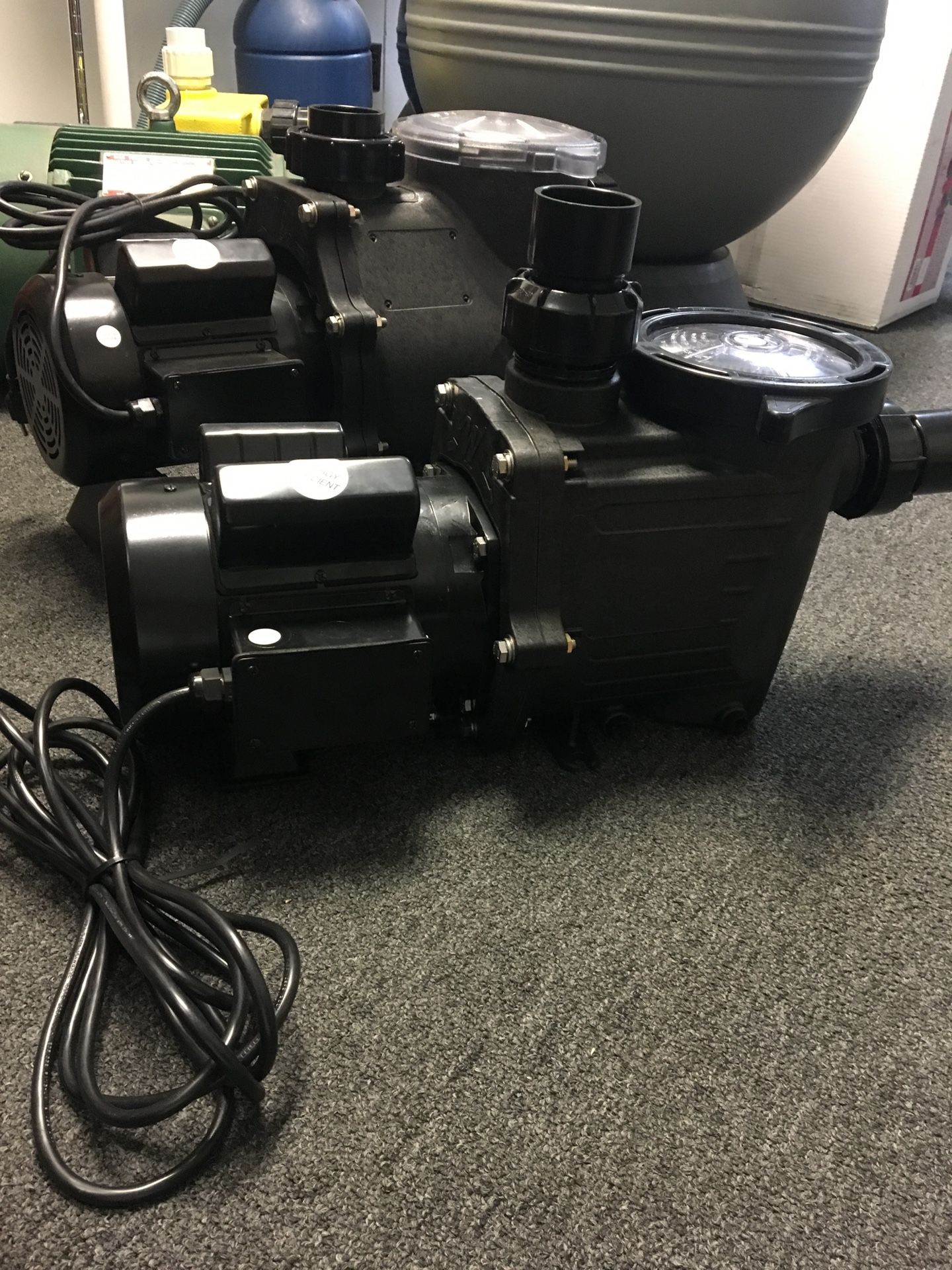 Low Speed Pond Pump Paired With Waterway Champion