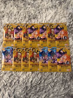 14x One Piece OP17 Sleeved Booster Packs - The World’s Strongest Warriors