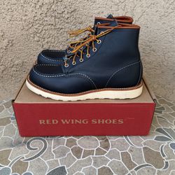 RED WING BOOTS 8859 SOFT TOE SIZE 9 MENS 