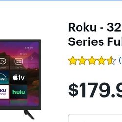 32 Inch INSIGNIA Roku Tv