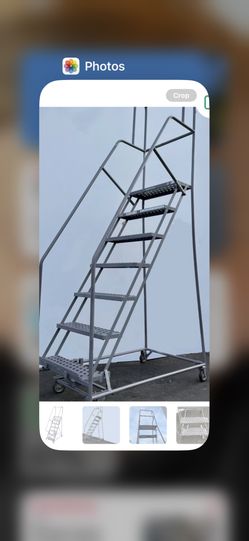 Warehouse ladder