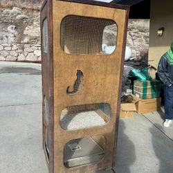 Custom-Made Cat  Condo