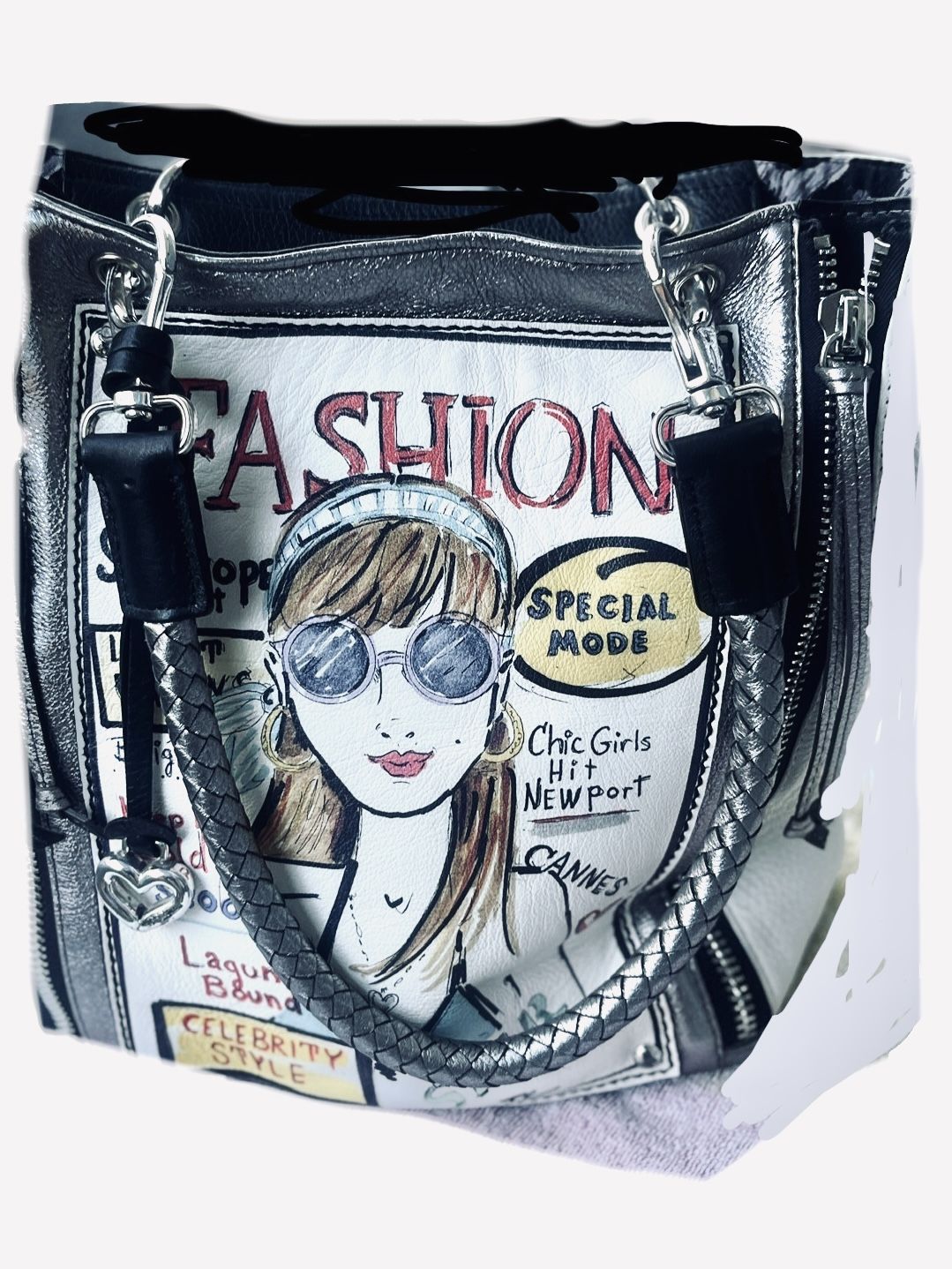 New vintage Brighton, leather fashionista bag