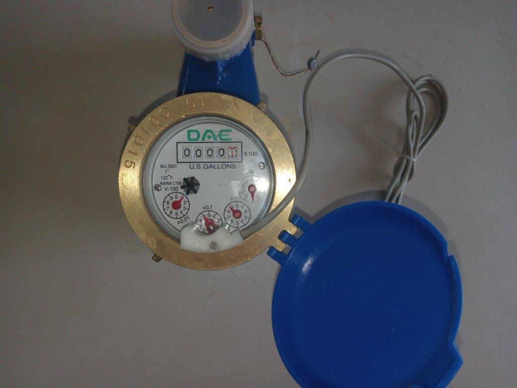 Water Meter Vertical