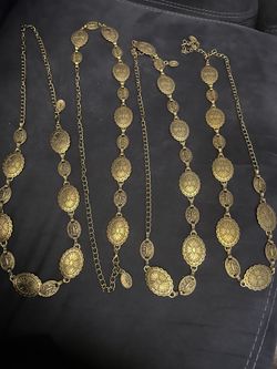 Women’s chain belts