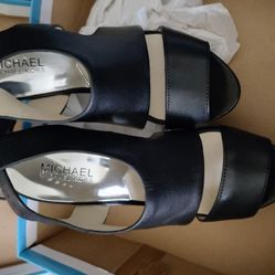 Michael Kors Strappy Stiletto Belted Heels Size 7