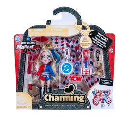 DC Harley Quinn Charming Doll Bag Charm with Accessories Toy New with Box