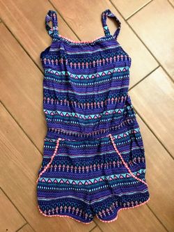 Girls Romper by Cherokee size 7/8 Medium 🌈