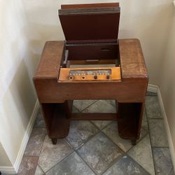Antique Radio Cabinet
