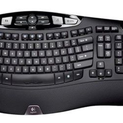 Logitech k350 Wireless Wave Ergonomic keyboard. No USB Dongle