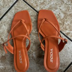 Orange Heels