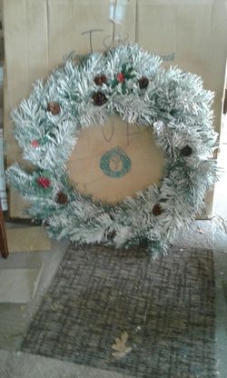 GIANT Vintage Christmas Wreath