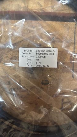 Industrial Part P/Code 309-053-0010-04, 4M