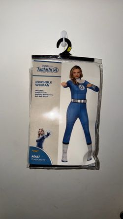 Fantastic Four Invisible Woman Costume Adult Medium