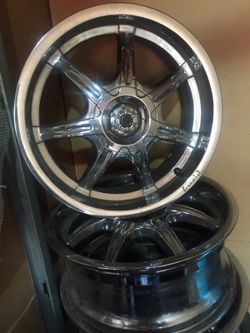 8 rims two sets of 18 4 lug universal 275