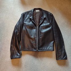 Brown Leather Motorcycle Jacket 
