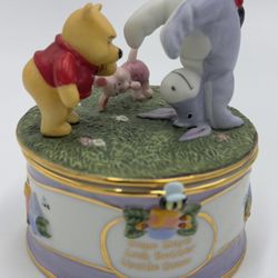 Ardleigh Elliott Disney Winnie the Pooh Music Box “Some Days Better Upside Down”