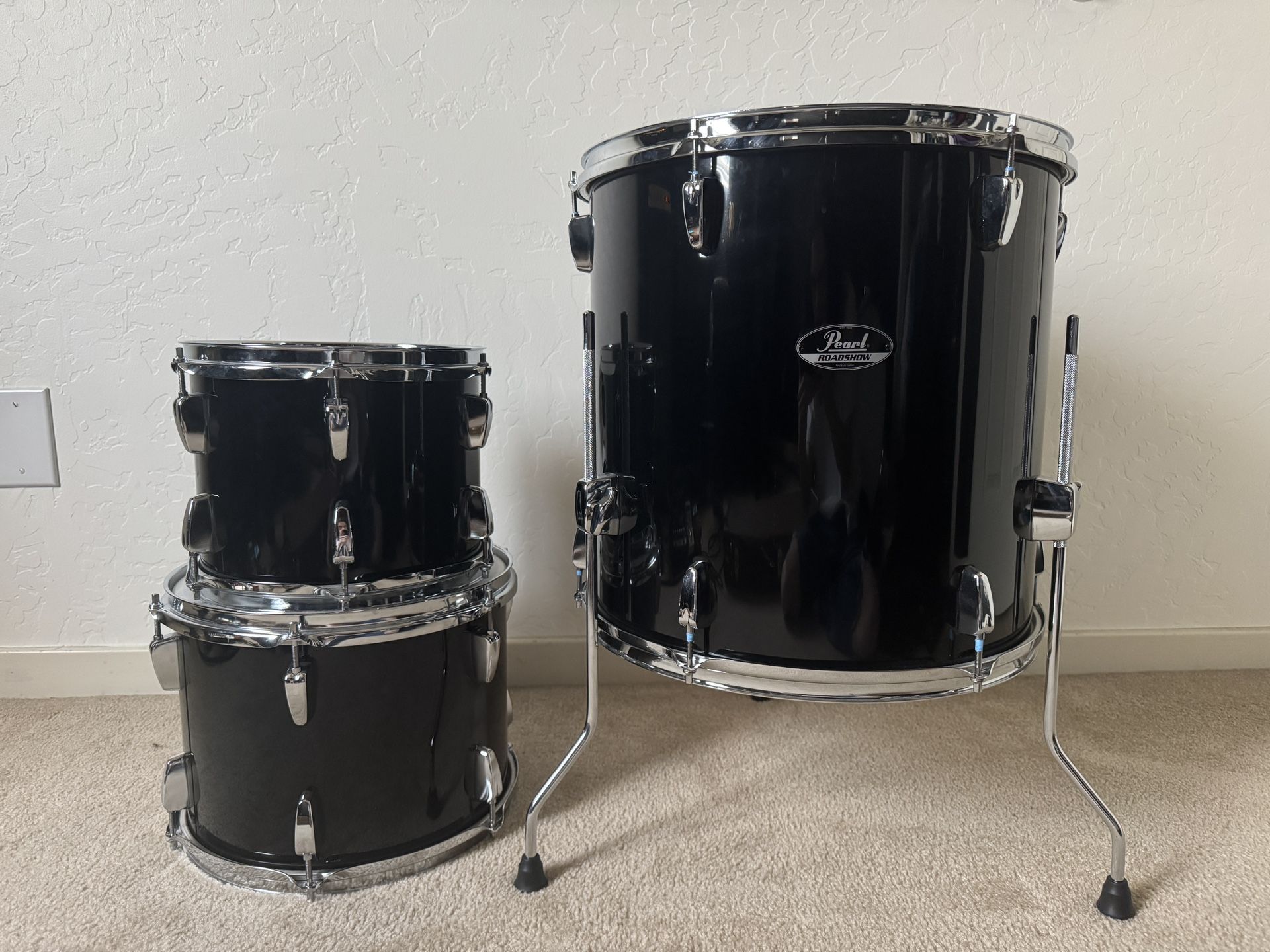 Pearl Roadshow Tom Set of 3 (With heads)