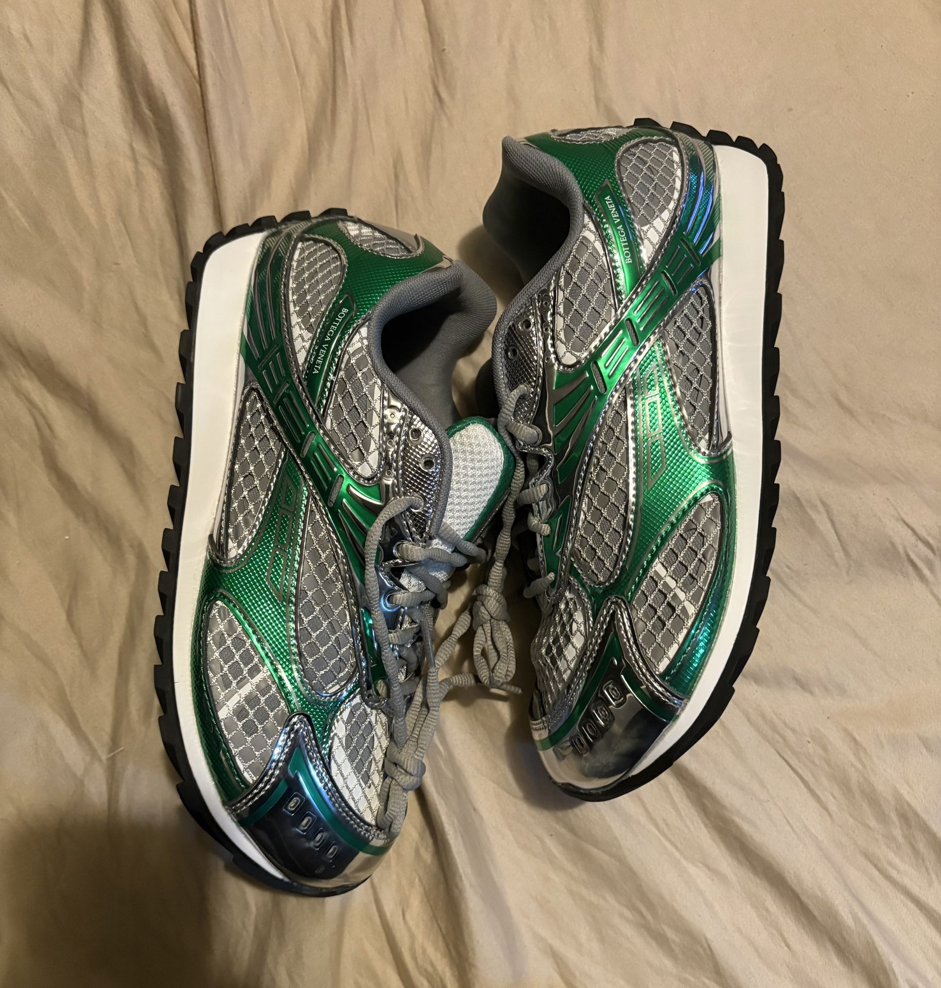 Green Bottega Orbit Size 9.5 Shoes 