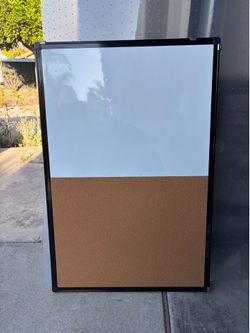Dry erase/ Cork board