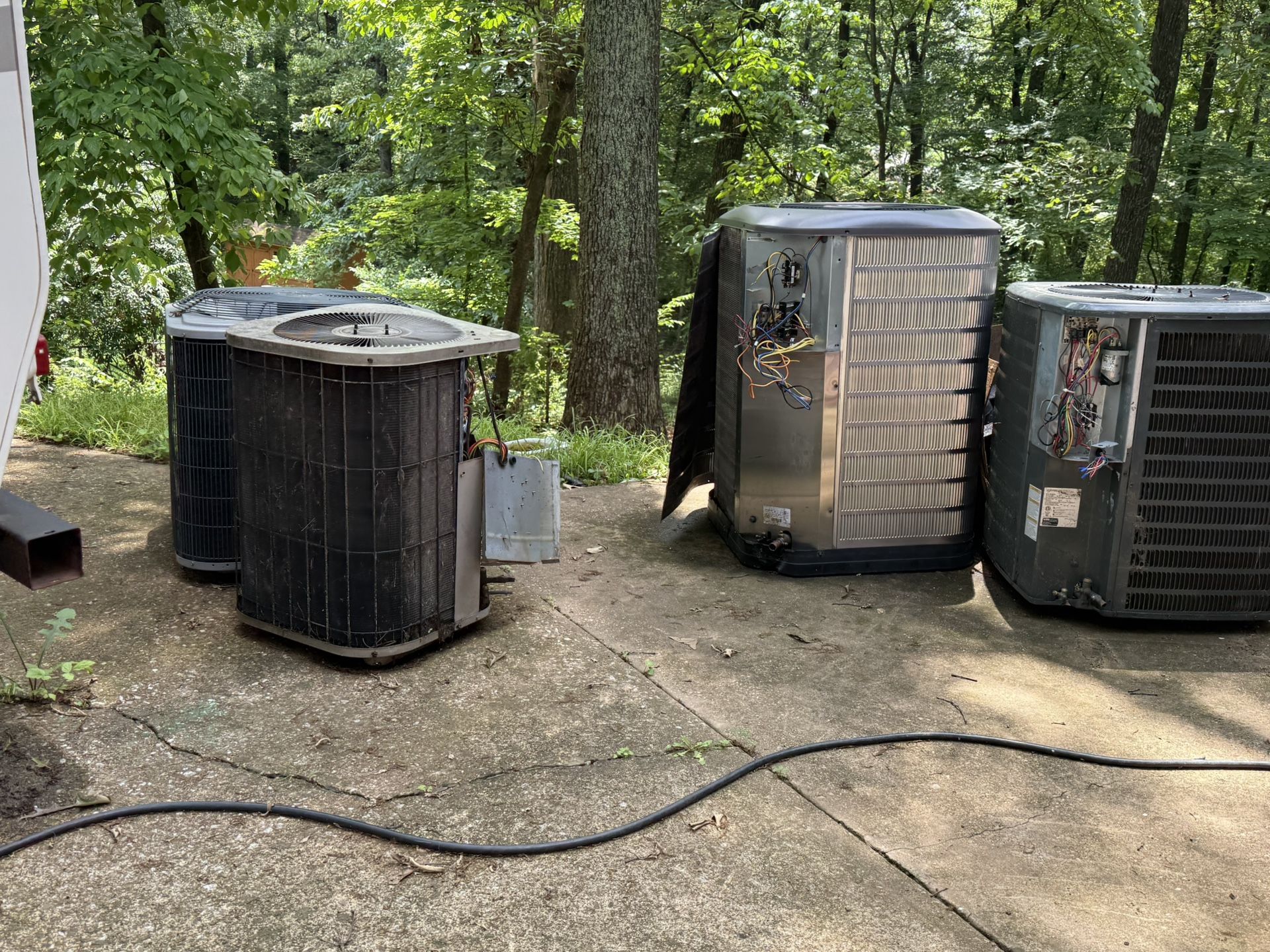 HVAC Units – Good for Parts or Scrap – $100 takes all
