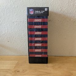 NFL Tablet Top Stackers Tower Wild Game New York Giants 
